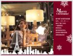 Removable Christmas Window Stickers , Christmas Door Stickers Transferable Glue