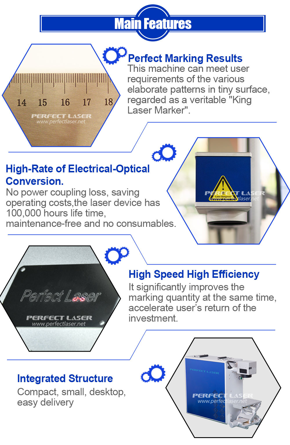 Colorful Marking MOPA Fiber Laser Marking Machine for Stainless Steel