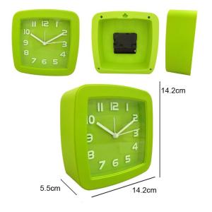 China Square Shape Alarm Clock on sale