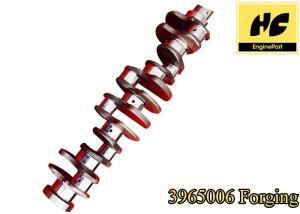 China HRC46 - 58 Cummins Engine Spare Parts Cast Iron Crankshaft 3965006 Sample Available wholesale