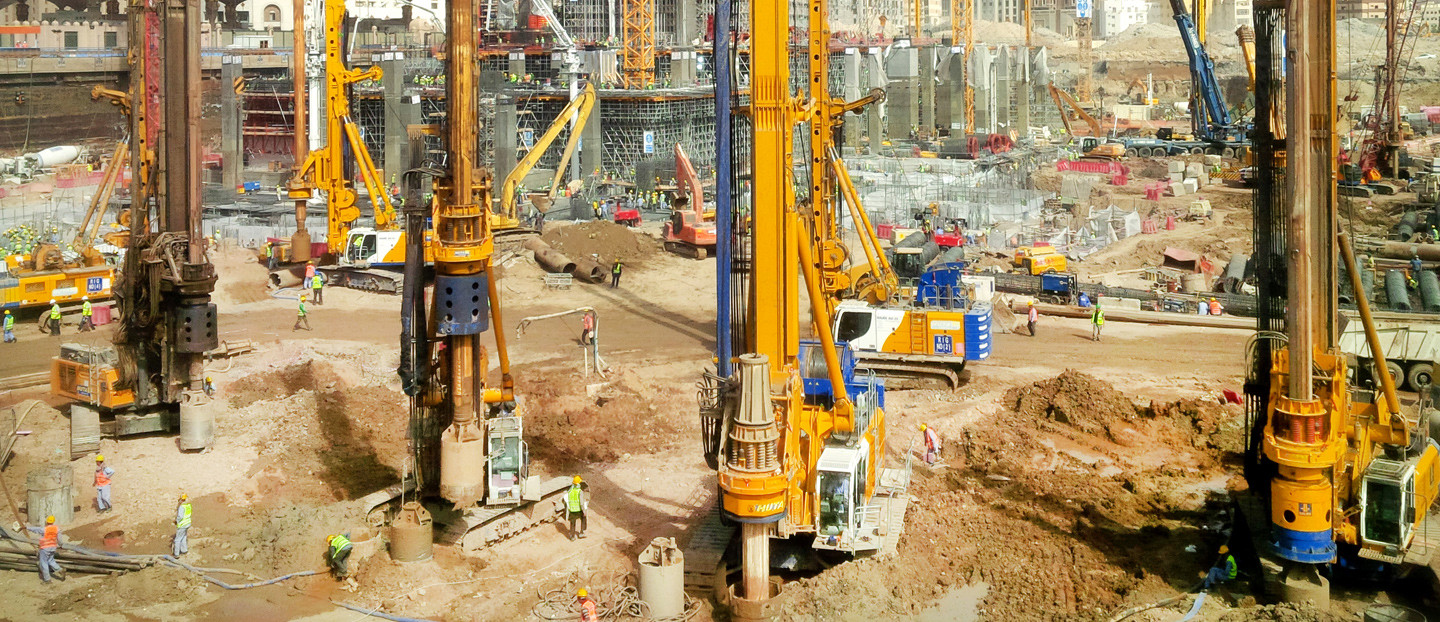 Foundation Piling Kelly Bar BK200 /368/4/36m For Hard Rock Layer Construction
