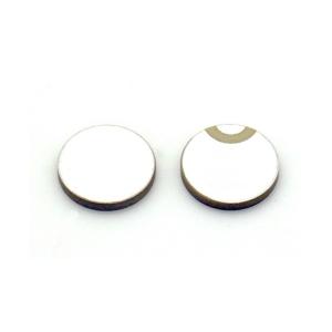 China Ultrasonic Piezo Ceramic Disc Transducer 1MHZ 15.5mm Diameter wholesale