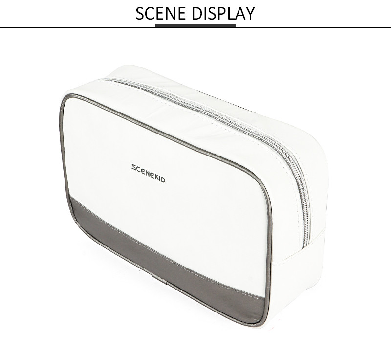 Travel Cosmetic Bag Spill-resistant Dupont Tyvek Surface Makeup Bag