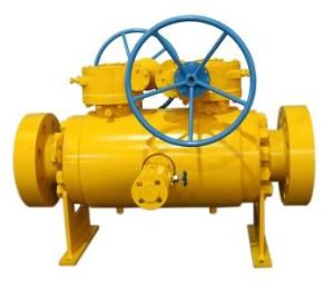 China Two Balls Trunnion Mounted Valve Chemical Injection Anti - Static Design wholesale
