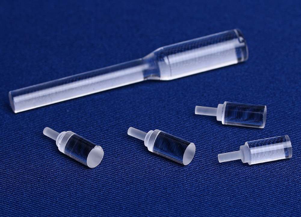 Uncoated Quartz Light Guide Rod Transparent Quartz Rod
