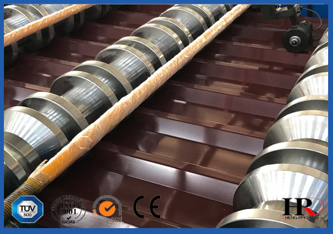 PLC Control Cold Roll Forming Machine Elegant Glazed Roof Tile Making Machine