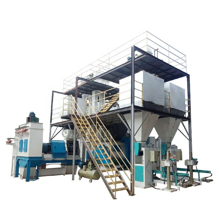 SGS 2mm To 4mm Chicken Animal Feed Production Plant 1000kg/H