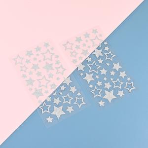 China Craft Glitter Vinyl Stickers Infant Early Education Small Number Stickers wholesale