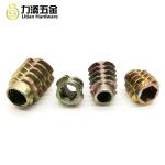 OEM Hex Drive Threaded Inserts , M4 Wood Furniture Screw Inserts