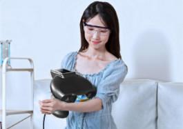 China XECL 308nm Laser Therapy For Vitiligo Excimer Psoriasis Black wholesale