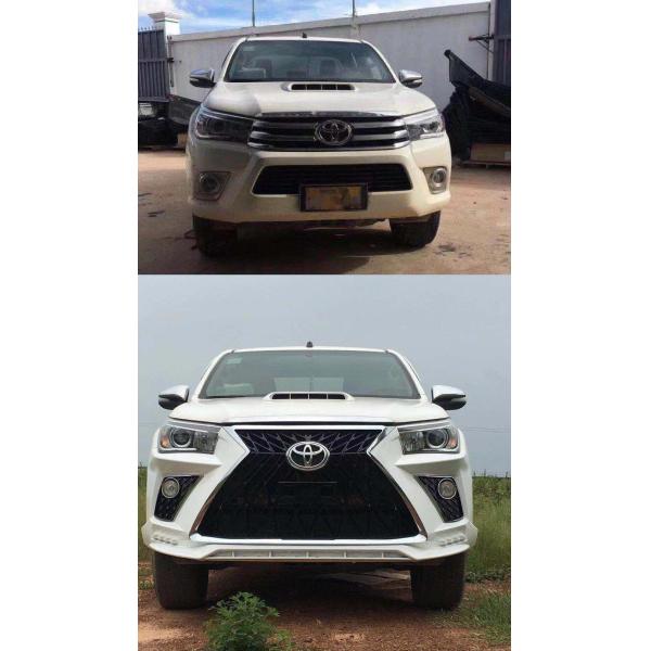 Auto Cover Trim Front Bumper Body Kit For Hilux Revo Rocco