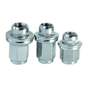 China M14x1.5 HEX 21 Chrome Wheel Nut For Land Rover, Discovery, Range Rover 90942-01058 90942-02049 wholesale
