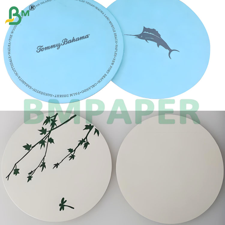 1.2mm 1.5mm Thickness Water Absorbing Paper for beer mats and coasters