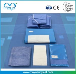 China Medical Disposable Customized Surgical Cystoscopy Drape Packs Combodia Factory wholesale