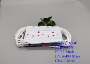 China High Bacteria Filtration Childrens Face Masks , Lint Free Kid Safe Mud Mask wholesale
