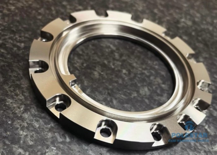 OEM Custom CNC Turning Machining Auto Parts High Precision Aluminum Steel Flange