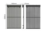 6500nits 10KG Outdoor Fixed Led Curtain Display Video Mesh Background No Air