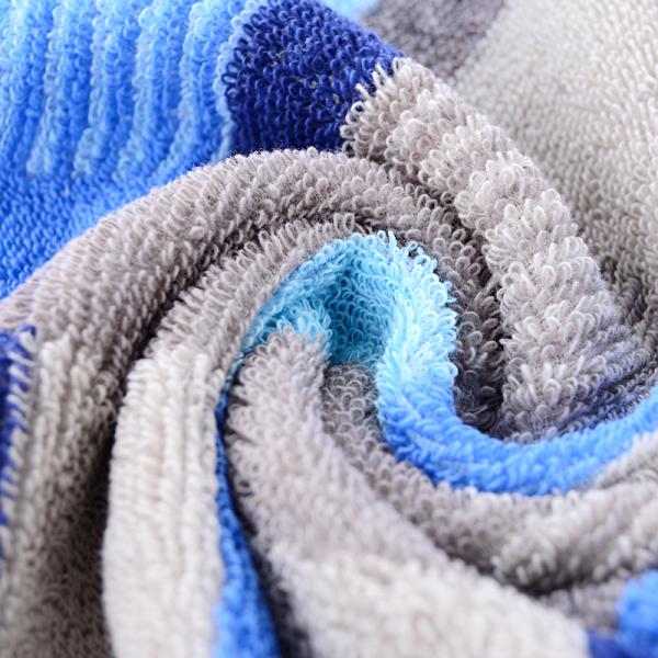 Home Customized Size Embroidery Logo Cotton Towel For Men Women Soft Thickened Towels