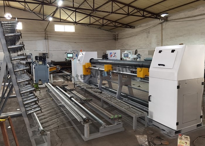 Chicken Cage Reverse Twisted 13.9KW Gabion Production Line
