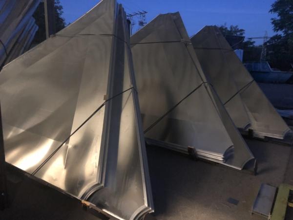 Aluminum Geodesic Dome Roofs Storage Tanks Aluminium Dome Roof / Outdoor