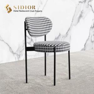 China Restaurant Hotel Stackable Faux Leather Dining Chairs 80cm Height ODM wholesale