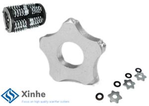 China Concrete Floor Planers Parts 5 Point Carbide Milling Cutters On Surface Preparation Equipment wholesale
