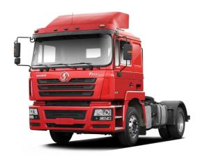 China SHACMAN F3000 Tractor Truck 4x2 375hp EuroV Red Heavy Duty Truck wholesale