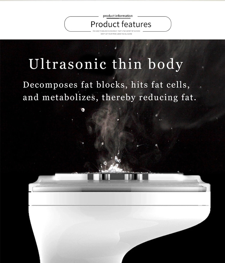 Electric Fat Pigment Reduction Rf 40k Ultrasonic Cavitation Machine Handheld for Home Use