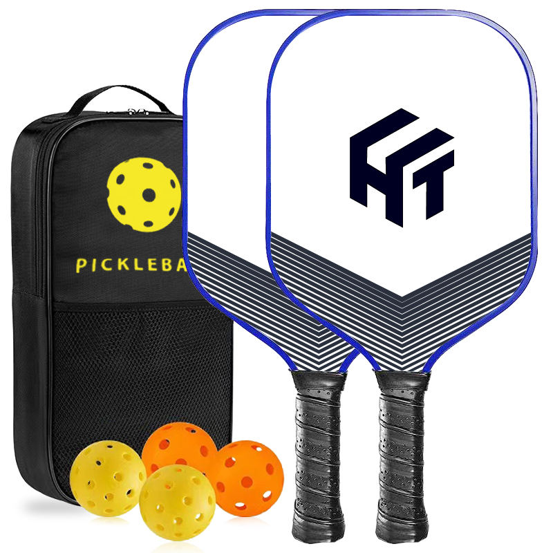 40*20*1.4 cm Length Custom LOGO Carbon Fiber Pickleball Paddle Set with USAPA PP Core