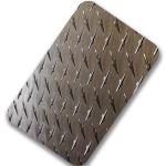 ASME SS410 Checkered Stainless Steel Floor Plate 3mm Stainless Steel Sheet