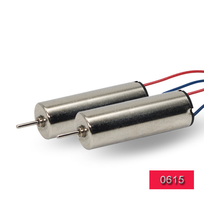 Micro Coreless Brushed Motor 3 Volt 6mm Diameter 15mm Length For Electric Toys