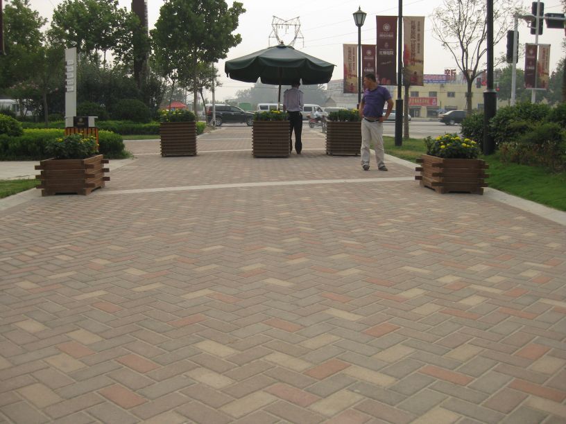 Cheap Water Permeable Brick Paving Stone for Garden, Landscape, Driveway