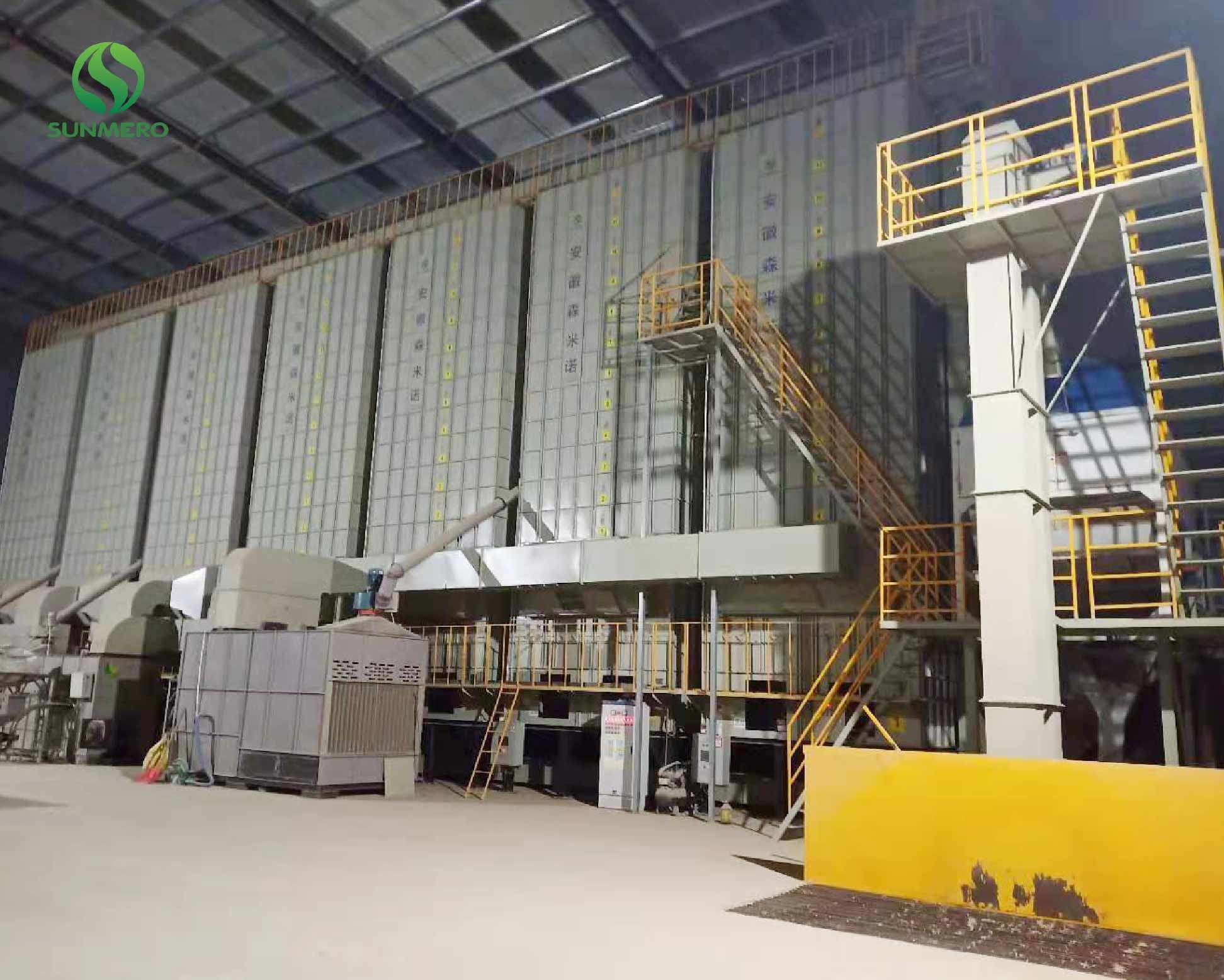 18000KG Multifunctional Grain Elevator Dryer For Rice Drying Plant