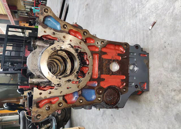 2nd Hand Steel Engine Blocks , 12 Valve Block EP100 For EX300-1 Excavator