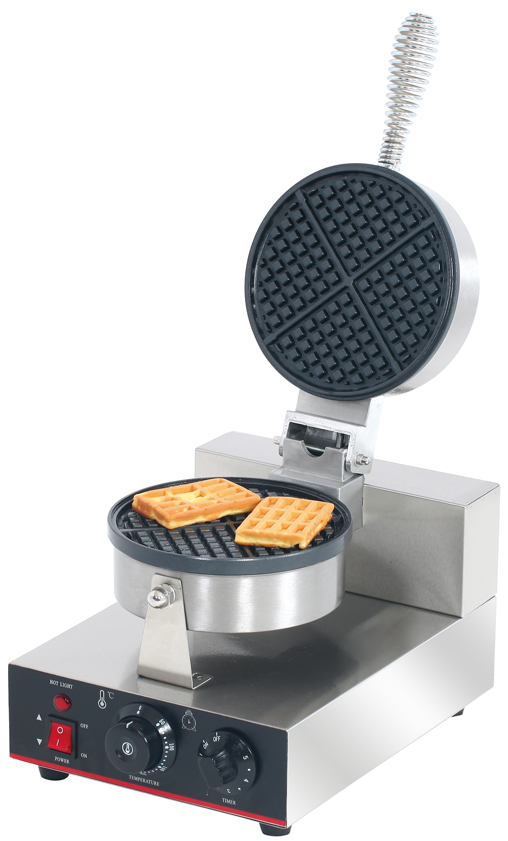 Commercial Square Belgian Waffle Bakers Machine with 4KW Power and Fast Waffle Making
