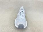 White Crossover Strap Sport Shoes Comfort Heightening Women Sneakers