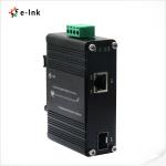 SFP 60W POE Fiber Media Converter 100/1000BASE-X EN55022