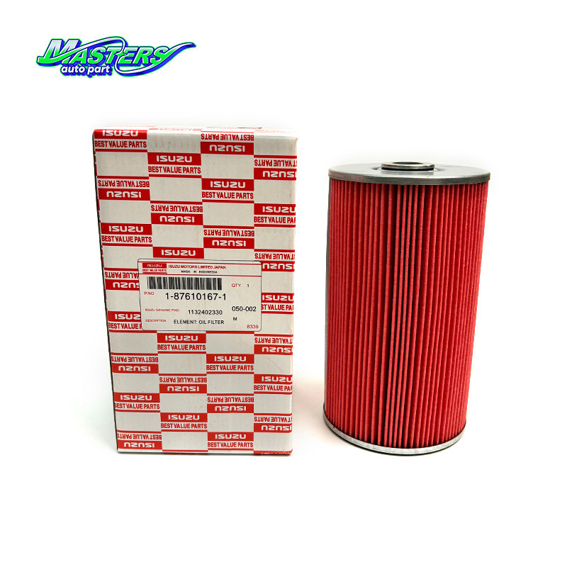 Masters Small 6WG1 4JA1 Isuzu Oil Filter Element 1876101671 OEM