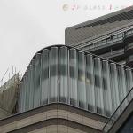 No Scratch 2140x1800mm Handrail Flat Tempered Glass