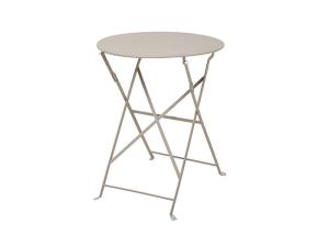 China Outdoor Indoor 60cm Dia Round Metal Table Full Steel wholesale