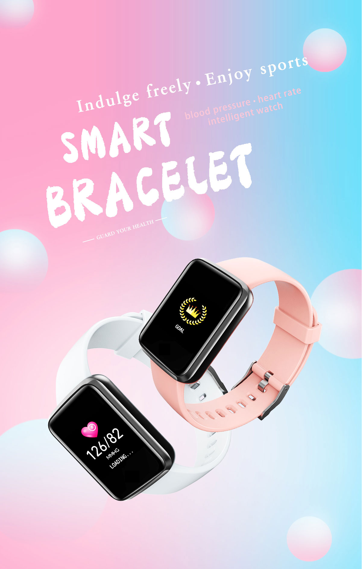 Smart Watch Android Heart Rate Blood Pressure Oxygen Immune Booster Quality Medical A Smartwatch