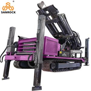 China High Efficiency Water Well Drilling Rig Hydraulic Borehole Water Well Drilling Machine wholesale