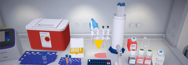 Childrens Indoor Playground Role Play House Laboratory Style For Funny Game