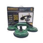 PBLOG Strong suction power Glass suction cup three jaw Ventouses en verre hand