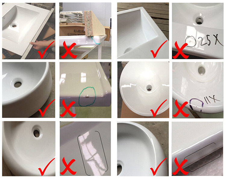 Prevents Fading Bathroom Sink Round Bowl Acid Resistance Wash Basin Table Top Price