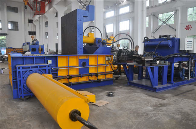 SGS Hydraulic Metal Scrap Baling Press Machine 315 Ton