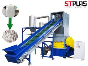 China PVC Plastic Crusher Machine Waste Plastic Crushing Recycling Machine wholesale