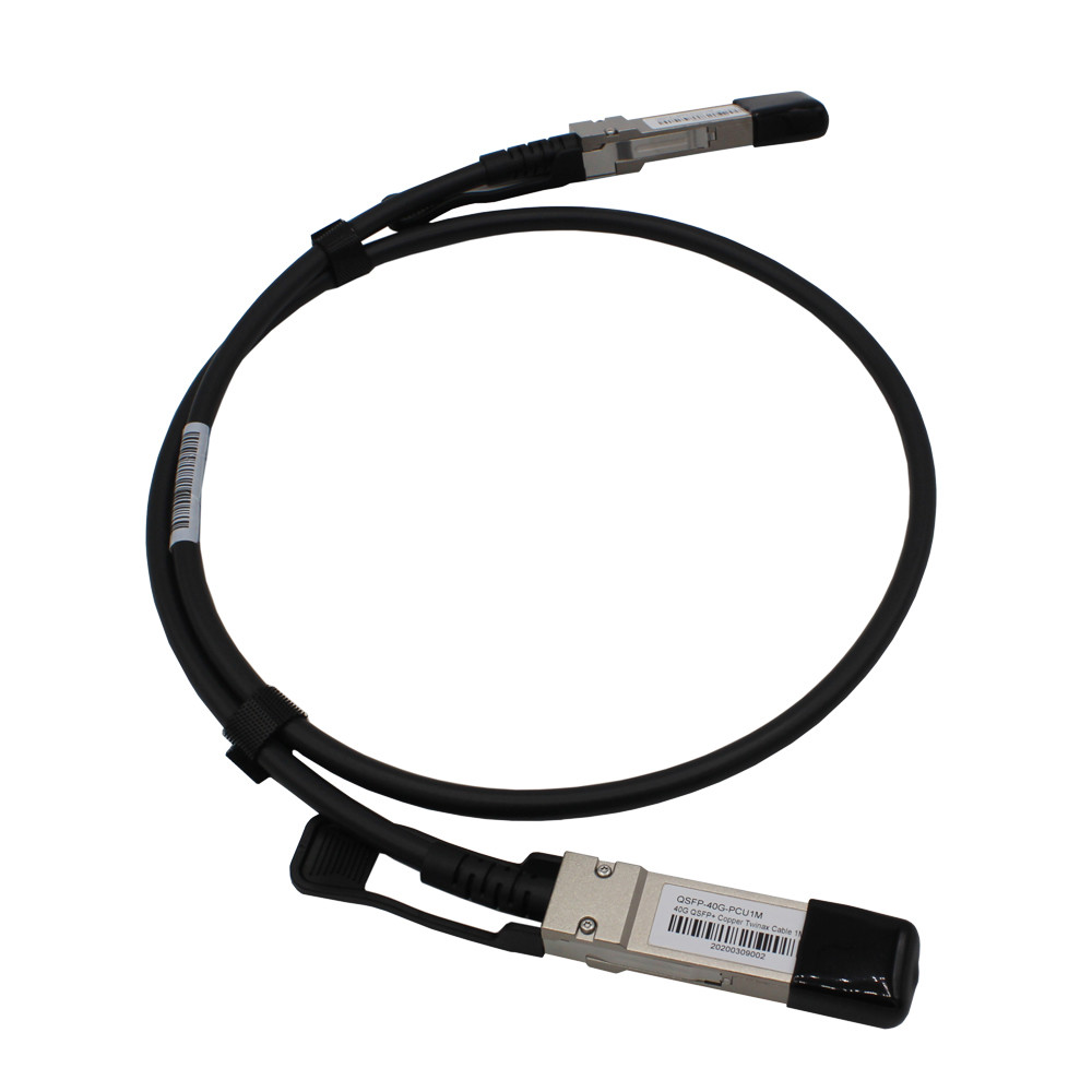 High Speed 3m Dac Cable 40G To 40G QSFP+ To QSFP+ QSFP-QSFP-D3M