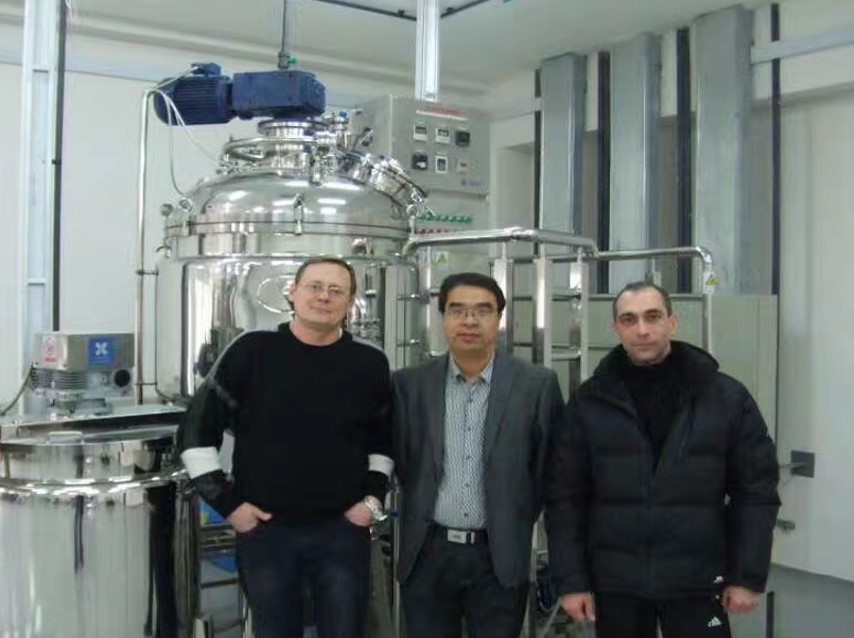 300L Cosmetic Emulsifier Mixer With Homogenizer 3600 Rpm SUS304