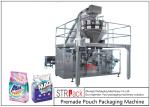 Powder / Granules Premade Pouch Packaging Machine High Efficiency With Linear